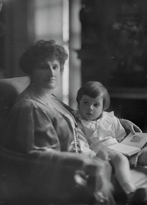 Framed Print : Mrs. John D. Rockefeller Jr and son David, portrait photograph, 1919 Mar. 18. Creator: Arnold Genthe Framed Print : Mrs. John D. Rockefeller Jr and son David, portrait photograph, 1919 Mar. 18. Creator: Arnold Genthe