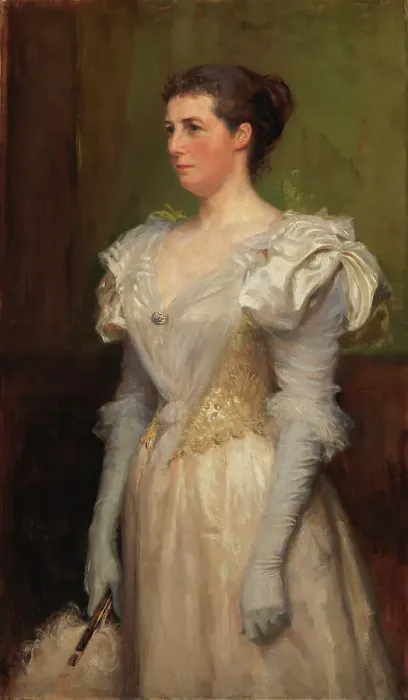 Framed Print : Mrs John Gallatly, 1897. Creator: Albert Edelfelt Framed Print : Mrs John Gallatly, 1897. Creator: Albert Edelfelt