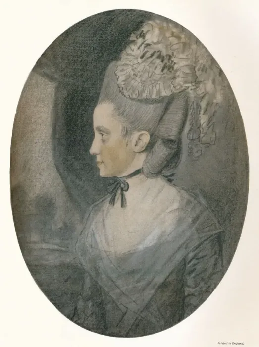 Framed Print : Mrs. John Mortlock (Nee Harrison), c1780. Artist: John Downman Framed Print : Mrs. John Mortlock (Nee Harrison), c1780. Artist: John Downman