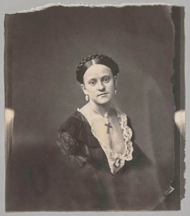Framed Print : Mrs. John R. Johnston, before 1857. Creator: John R. Johnston (American, 1820-1872) Framed Print : Mrs. John R. Johnston, before 1857. Creator: John R. Johnston (American, 1820-1872)