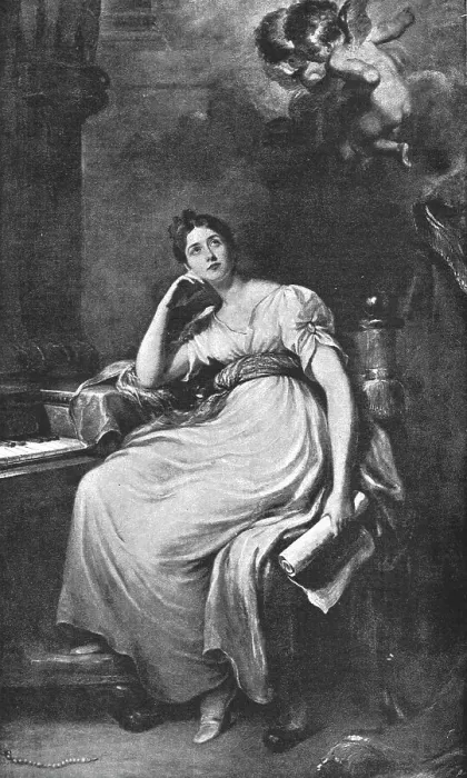 Framed Print : Mrs. John Williams at St. Cecilia; after Sir Thomas Lawrence, P.R.A. 1891. Creator: Thomas Lawrence