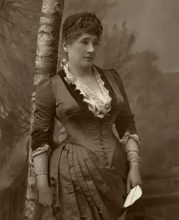 Framed Print : Mrs John Wood, British actress and theatre manager, 1888. Artist: Ernest Barraud Framed Print : Mrs John Wood, British actress and theatre manager, 1888. Artist: Ernest Barraud