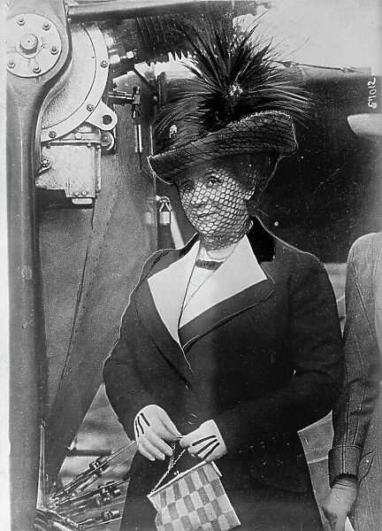 Mrs. Joseph J. Joffre, Wife of Marechal Joffre, 1917. Creator: Unknown