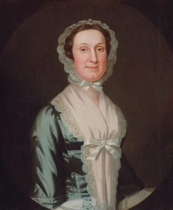 Framed Print : Mrs. Joseph Reade, ca. 1749-52. Creator: John Wollaston Framed Print : Mrs. Joseph Reade, ca. 1749-52. Creator: John Wollaston