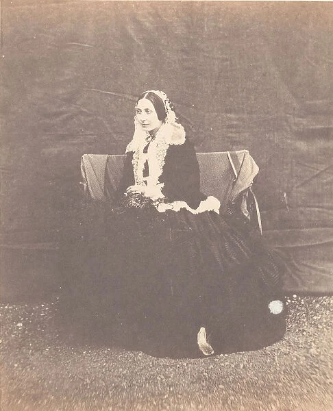 Mrs. Kennedy, ca. 1858. Creator: Horatio Ross