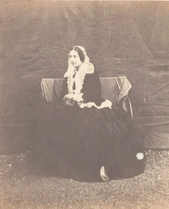 Framed Print : Mrs. Kennedy, ca. 1858. Creator: Horatio Ross Framed Print : Mrs. Kennedy, ca. 1858. Creator: Horatio Ross