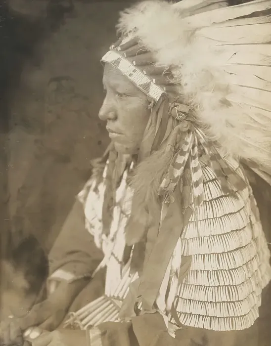 Framed Print : Mrs. Lame Dog, 1905. Creator: Edward Sheriff Curtis Framed Print : Mrs. Lame Dog, 1905. Creator: Edward Sheriff Curtis