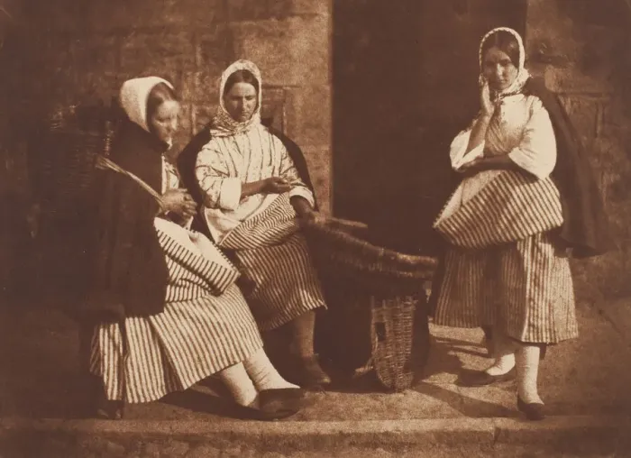 Framed Print : Mrs. Logan and Two Unknown Women, Newhaven, 1843 / 47, printed c. 1916 Framed Print : Mrs. Logan and Two Unknown Women, Newhaven, 1843 / 47, printed c. 1916