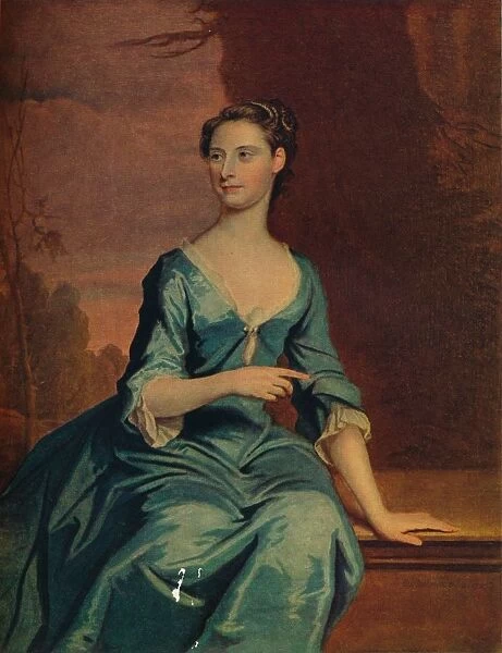 Mrs. Melancthon Strong (Nee Sanders of Sanderstead), 18th century. Artist: Joseph Highmore