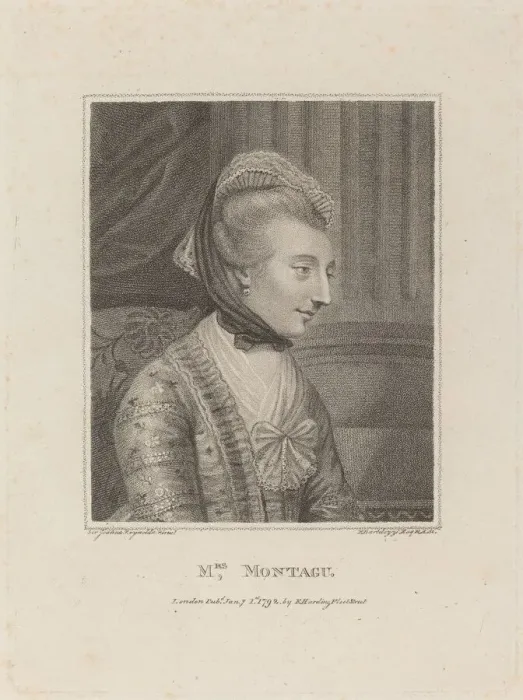 Framed Print : Mrs. Montague, 1792. Creator: Francesco Bartolozzi Framed Print : Mrs. Montague, 1792. Creator: Francesco Bartolozzi