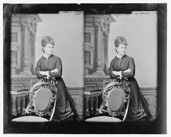Mrs Montague, 1865-1880. Creator: Unknown