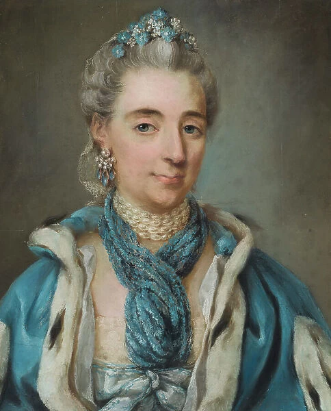 Mrs Petronella Schützer, née Psilanderhjelm, c1750s. Creator: Gustaf Lundberg