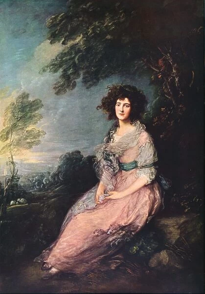 Mrs. Richard Brinsley Sheridan, 1785-1787. Artist: Thomas Gainsborough