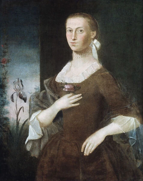Mrs. Samuel Gardiner, 1763. Creator: William Johnston
