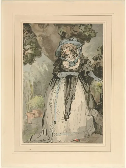 Framed Print : Mrs. Samuel Howitt, 1700s. Creator: George Murgatroyd Woodward (British, 1760-1809) Framed Print : Mrs. Samuel Howitt, 1700s. Creator: George Murgatroyd Woodward (British, 1760-1809)