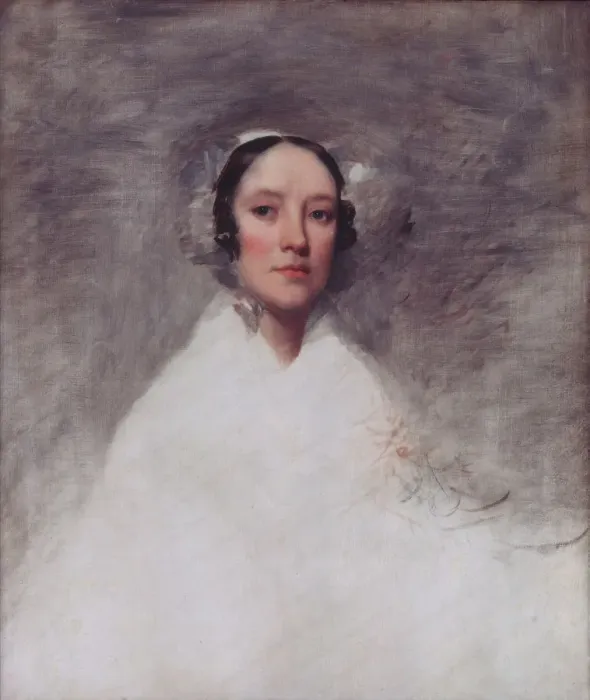 Framed Print : Mrs. Samuel L. Waldo, ca. 1826. Creator: Samuel Lovett Waldo Framed Print : Mrs. Samuel L. Waldo, ca. 1826. Creator: Samuel Lovett Waldo