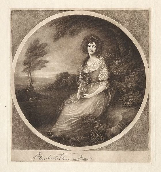 Mrs. Sheridan, 19th-20th century. Creator: Samuel Arlent-Edwards (American, 1862-1938)