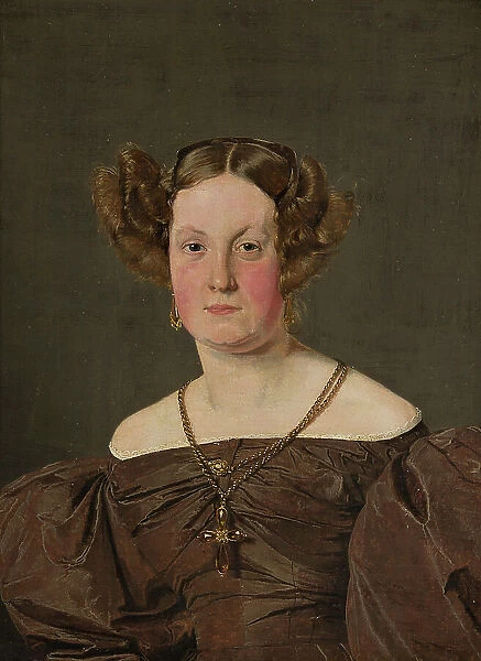 Mrs Th Petersen, née Roepstorff, 1833. Creator: Christen Kobke
