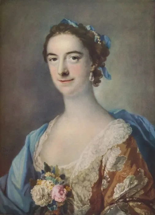 Framed Print : Mrs Thomas Cripps, 1759. Artist: Francis Cotes Framed Print : Mrs Thomas Cripps, 1759. Artist: Francis Cotes