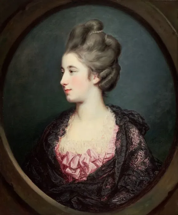 Framed Print : Mrs. Thomas Horne, c. 1768 / 1770. Creator: Francis Cotes Framed Print : Mrs. Thomas Horne, c. 1768 / 1770. Creator: Francis Cotes