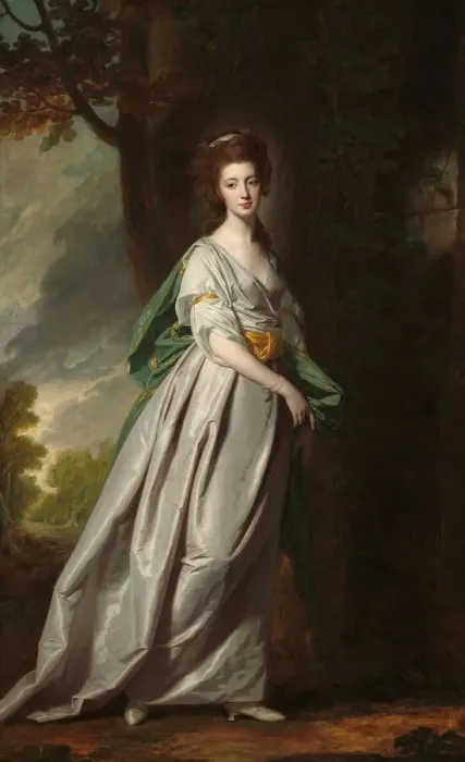 Framed Print : Mrs. Thomas Scott Jackson, c. 1770 / 1773. Creator: George Romney Framed Print : Mrs. Thomas Scott Jackson, c. 1770 / 1773. Creator: George Romney