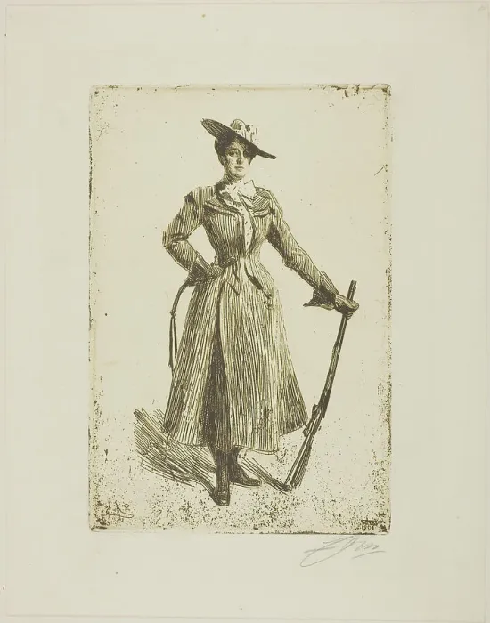 Framed Print : Mrs. Thompson Seton, 1901. Creator: Anders Leonard Zorn Framed Print : Mrs. Thompson Seton, 1901. Creator: Anders Leonard Zorn