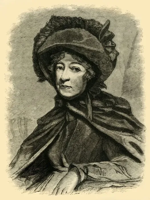 Framed Print : Mrs. Thrale, (c1878). Creator: Unknown Framed Print : Mrs. Thrale, (c1878). Creator: Unknown