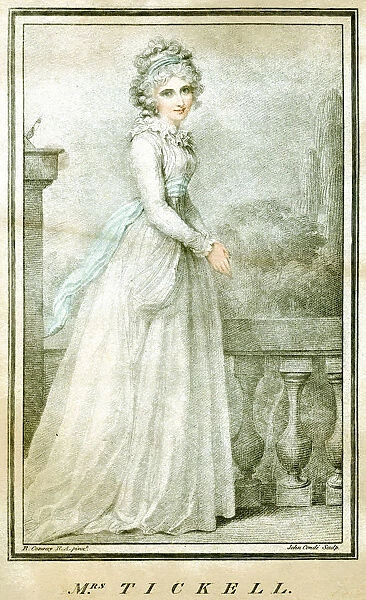 Mrs Tickell, c1780-1810Artist: Richard Cosway