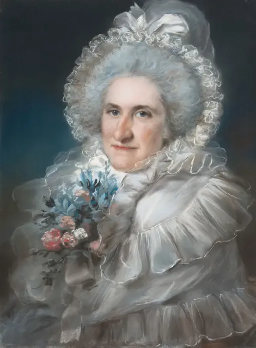 Framed Print : Mrs. William Man Godschall (Sarah Godschall, 1730-1795), 1791. Creator: John Russell Framed Print : Mrs. William Man Godschall (Sarah Godschall, 1730-1795), 1791. Creator: John Russell