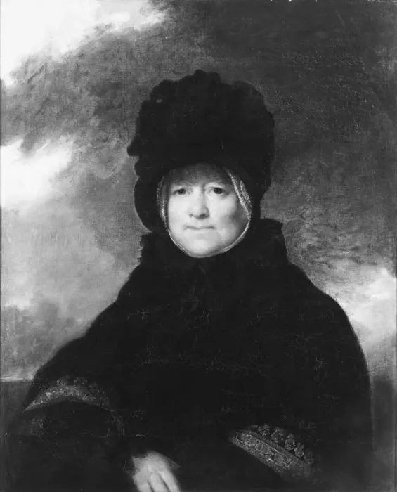 Framed Print : Mrs. William Thomas, ca. 1813. Creator: John Wesley Jarvis Framed Print : Mrs. William Thomas, ca. 1813. Creator: John Wesley Jarvis