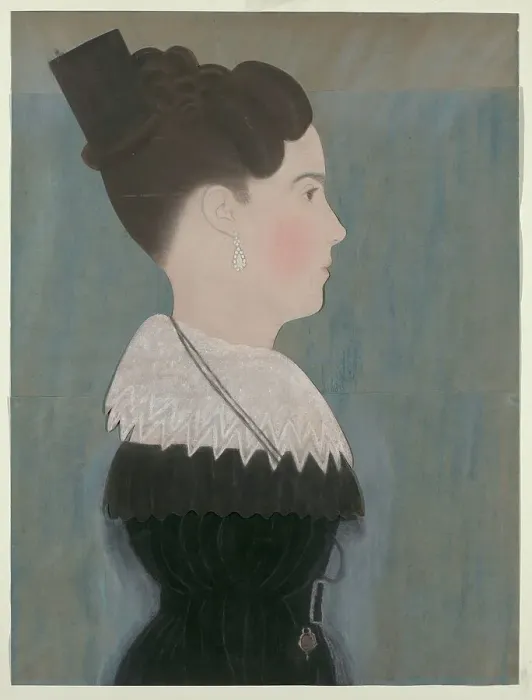 Framed Print : Mrs. William Waters, c. 1825 / 1830. Creator: Ruth Henshaw Bascom Framed Print : Mrs. William Waters, c. 1825 / 1830. Creator: Ruth Henshaw Bascom