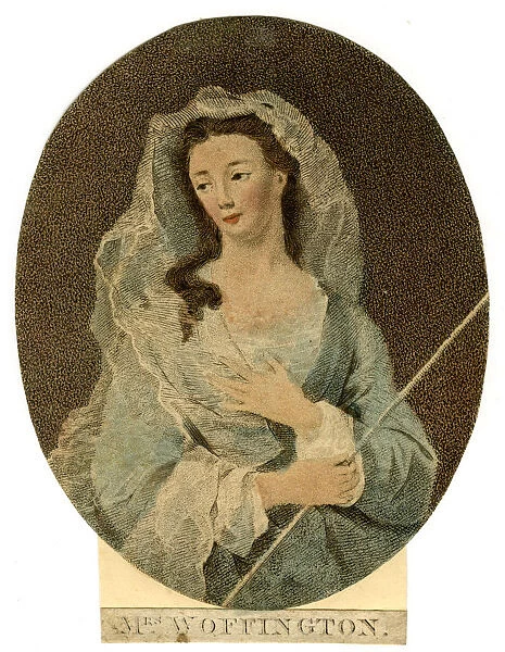 Mrs Woffington, c1760