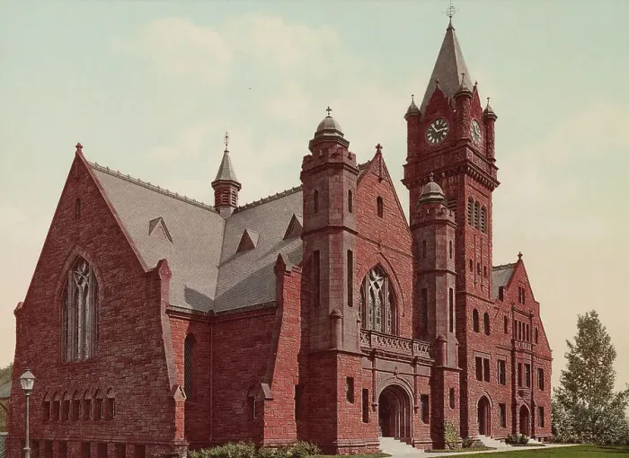 Framed Print : Mt. Holyoke College, South Hadley, c1900. Creator: Unknown Framed Print : Mt. Holyoke College, South Hadley, c1900. Creator: Unknown