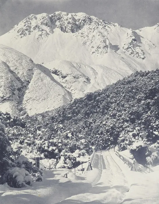 Framed Print : Mt Sebastapol, 4, 700 ft. Mt Cook District. From the album: Record Pictures of New Zealand, 1920s. Creator: Harry Moult Framed Print : Mt Sebastapol, 4, 700 ft. Mt Cook District. From the album: Record Pictures of New Zealand, 1920s. Creator: Harry Moult