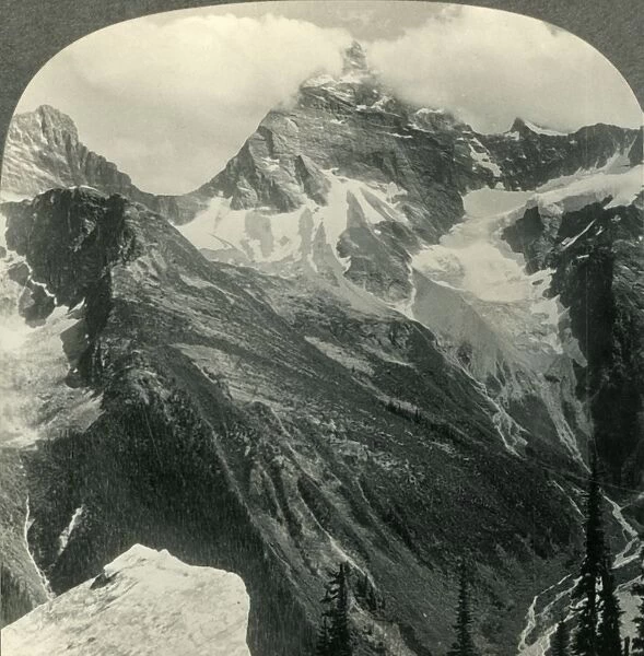 Mt. Sir Donald, Matterhorn of North American Alps, B. C. Canada, c1930s. Creator: Unknown