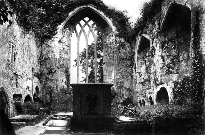 Framed Print : Muckross Abbey, Killarney, c1882 Framed Print : Muckross Abbey, Killarney, c1882