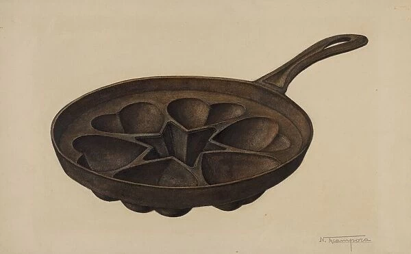 Muffin Pan, c. 1939. Creator: Nicholas Acampora
