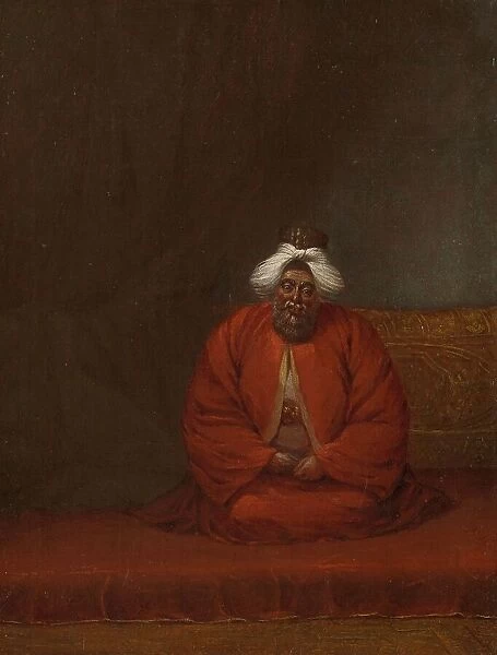 The Mufti, head of religious affairs, c.1727-c.1730. Creator: Jean Baptiste Vanmour
