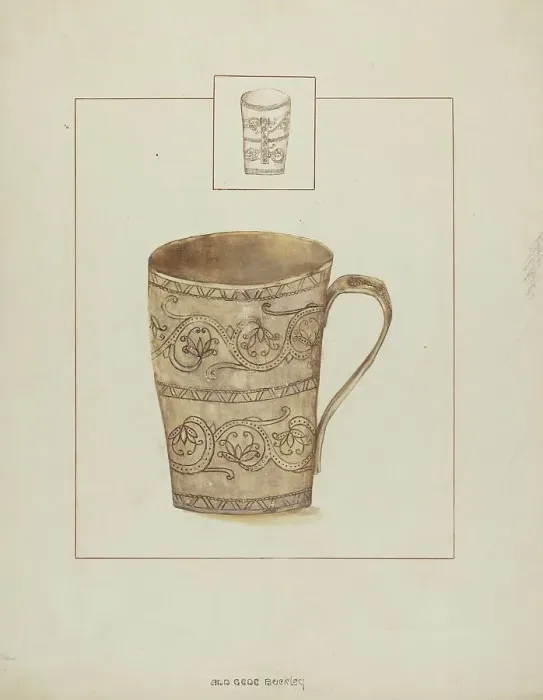Framed Print : Mug, 1935 / 1942. Creator: Ann Gene Buckley Framed Print : Mug, 1935 / 1942. Creator: Ann Gene Buckley