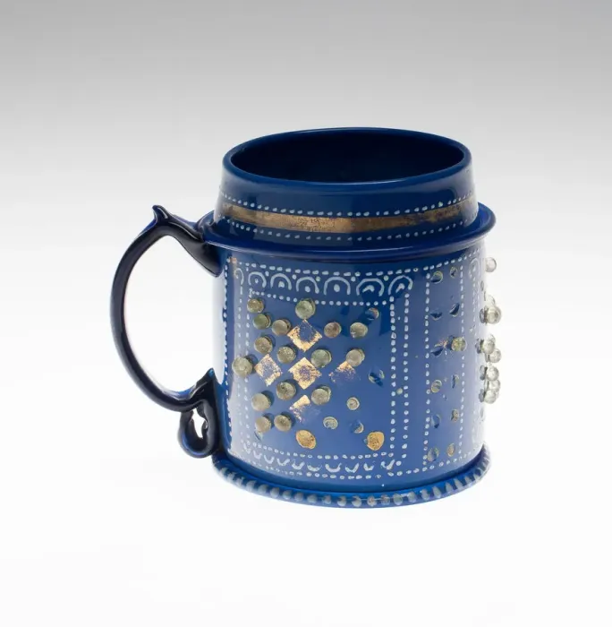 Framed Print : Mug, Bohemia, c. 1600. Creator: Bohemia Glass Framed Print : Mug, Bohemia, c. 1600. Creator: Bohemia Glass
