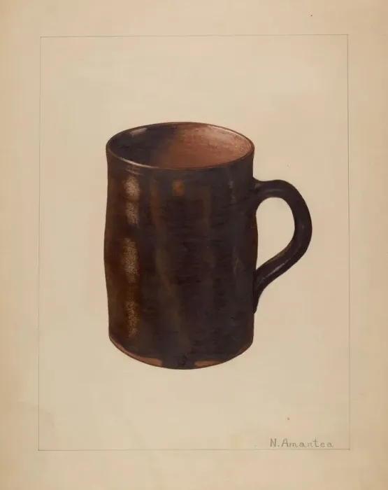 Framed Print : Mug, c. 1936. Creator: Nicholas Amantea Framed Print : Mug, c. 1936. Creator: Nicholas Amantea