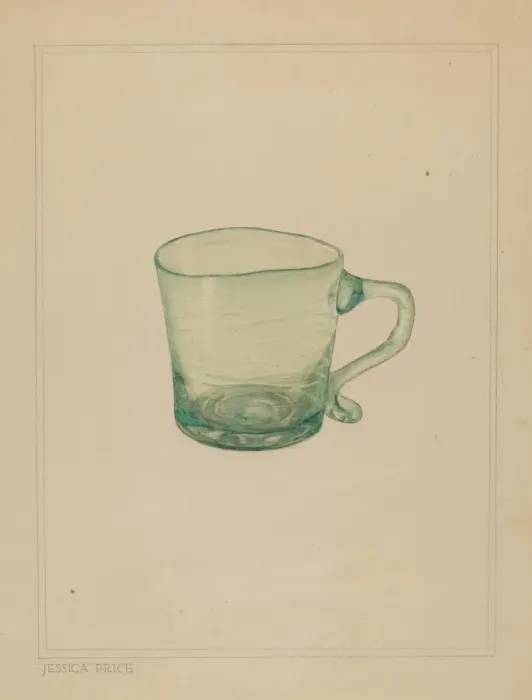 Framed Print : Mug, c. 1937. Creator: Jessica Price Framed Print : Mug, c. 1937. Creator: Jessica Price