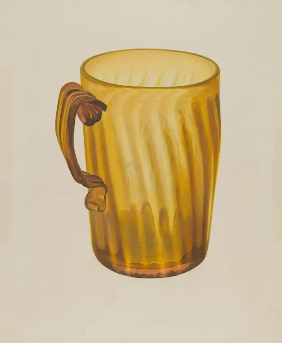 Framed Print : Mug, c. 1940. Creator: Isidore Steinberg Framed Print : Mug, c. 1940. Creator: Isidore Steinberg