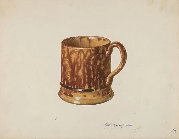 Mug for Table Use, c. 1940. Creator: Carl Buergerniss