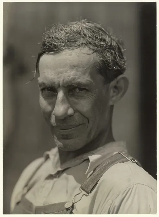 Framed Print : Mulatto Worker on John Henry cotton plantation, Melrose, Louisiana, 1940. Creator: Marion Post Wolcott Framed Print : Mulatto Worker on John Henry cotton plantation, Melrose, Louisiana, 1940. Creator: Marion Post Wolcott