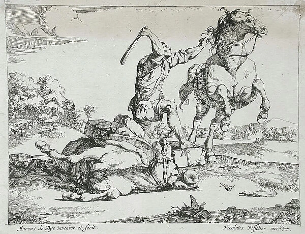The Muleteer, 17th century. Creator: Marcus de Bye