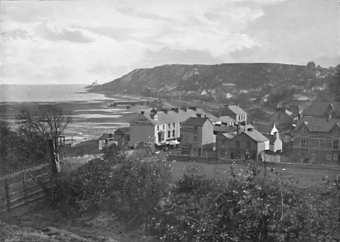 Framed Print : The Mumbles, c1896. Artist: Valentine & Sons Framed Print : The Mumbles, c1896. Artist: Valentine & Sons
