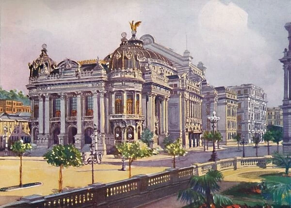 The Municipal Theatre, Avenida Rio Branco, 1914