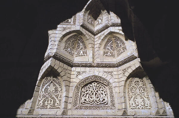 Muqarnas (stalactite vault), Abbasid Palace, Baghdad, Iraq, 1977