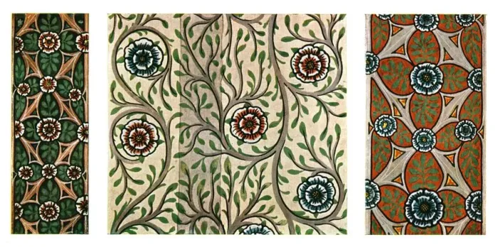 Framed Print : Mural paintings in the Electoral Castle, Eltville, Hesse, Germany, (1928). Creator: Unknown Framed Print : Mural paintings in the Electoral Castle, Eltville, Hesse, Germany, (1928). Creator: Unknown